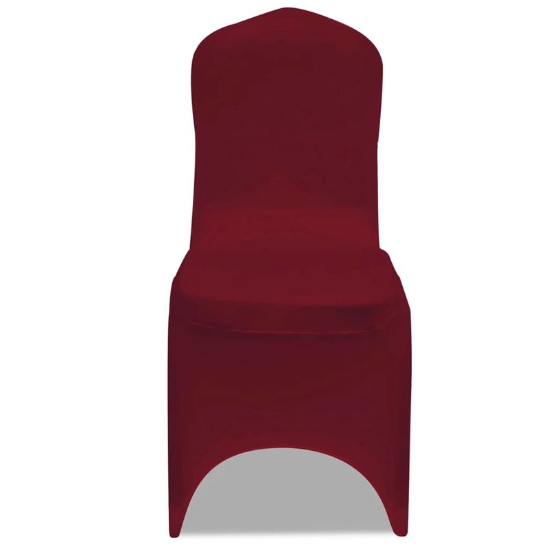 Casa si Gradina - Textile si covoare - Huse pentru mobilier - Husa de scaun elastica, 50 buc., rosu bordo - Infinity.ro