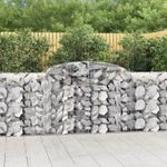 Casa si Gradina - Gradina si terasa - Garduri, panouri si accesorii - Cos gabion arcuit, 300x50x100/120cm, fier galvanizat, cantitate în pachet: 11 - Infinity.ro