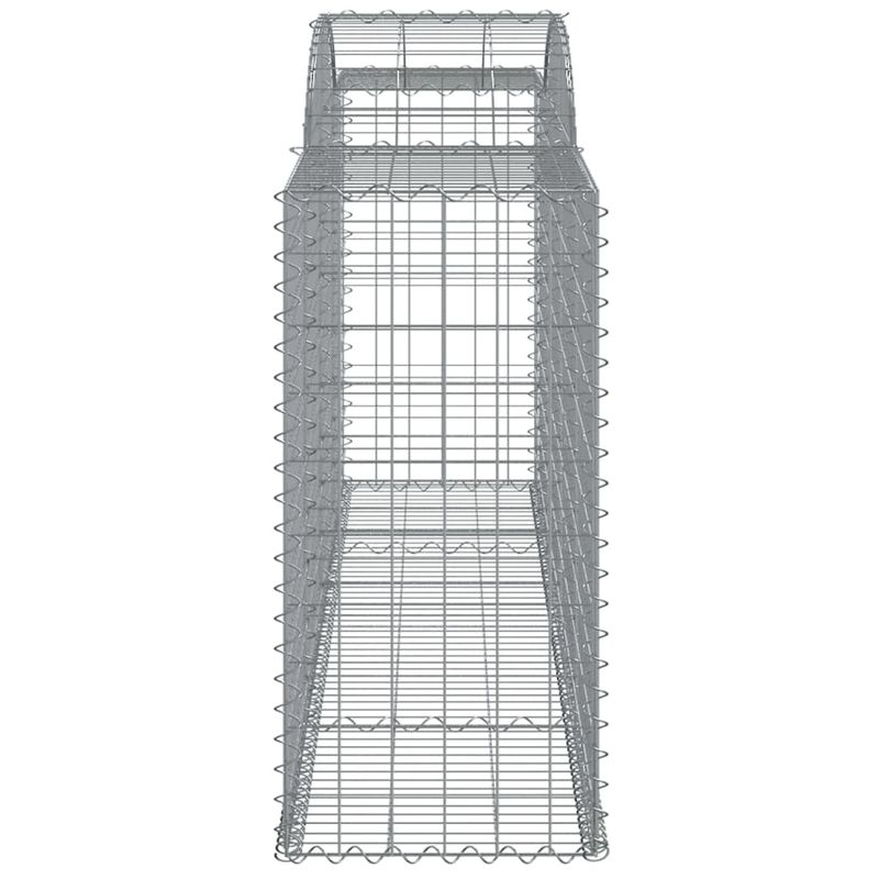 Casa si Gradina - Gradina si terasa - Garduri, panouri si accesorii - Cos gabion arcuit, 300x50x100/120cm, fier galvanizat, cantitate în pachet: 11 - Infinity.ro