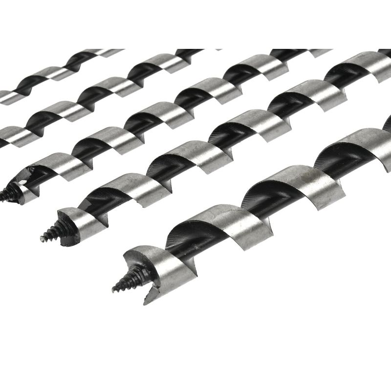 Casa si Gradina - Constructii - Scule electrice si accesorii - Seturi si accesorii pentru gaurit si insurubat - Set burghie elicoidale pentru lemn 6piese, 6-25/230mm, cutie lemn, GEKO G38120 - Infinity.ro