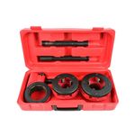 Casa si Gradina/Constructii/Scule electrice si accesorii/Seturi si accesorii pentru gaurit si insurubat - Trusa filiera pentru tevi 1/5" - 2", 2 piese, Geko G01003 - Infinity.ro