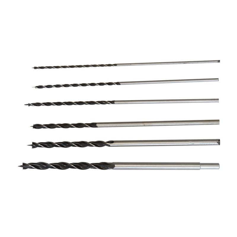 Casa si Gradina - Constructii - Scule electrice si accesorii - Seturi si accesorii pentru gaurit si insurubat - Set de burghie pentru lemn 4-12mm / 300mm, 6 piese, GEKO G38105 - Infinity.ro