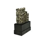 Casa si Gradina - Constructii - Scule electrice si accesorii - Seturi si accesorii pentru gaurit si insurubat - Set de burghie 1-13mm, 25 piese, Geko G38215 - Infinity.ro