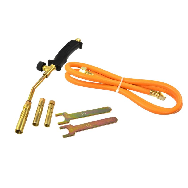 Sport si Outdoor - Camping - Bucatarie de camping - Arzatoare si accesorii - Arzator de gaz cu 3 varfuri 13/15/17mm, Geko G20002 - Infinity.ro