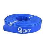 Casa si Gradina/Gradinarit si plante/Instalatii si accesorii pentru irigatii/Furtunuri de gradina si accesorii - Furtun PVC 1 "- 20m, Geko G70006 - Infinity.ro