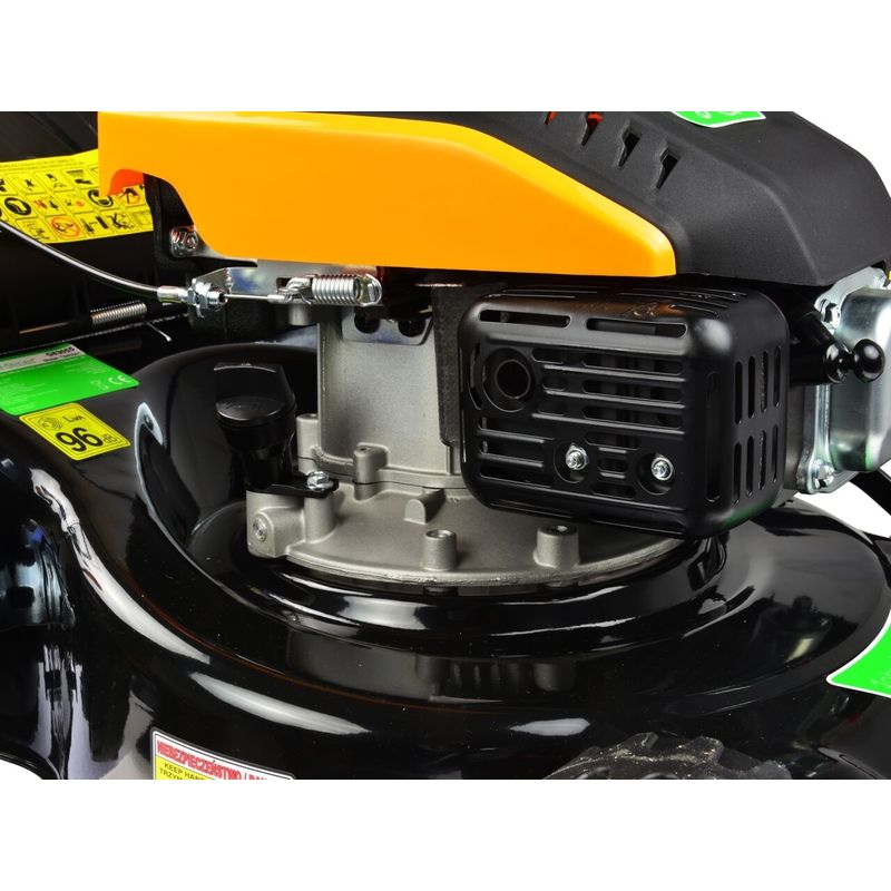 Casa si Gradina - Gradinarit si plante - Utilaje gradina - Masini de tuns iarba - Masina de tuns iarba John Gardener 40cm, 1,8kW, 99cm3, 6 trepte 25- 75mm,  Geko G83055 - Infinity.ro