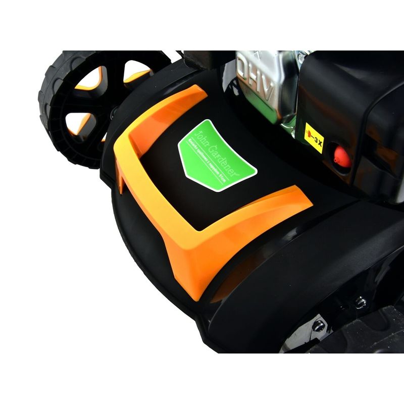 Casa si Gradina - Gradinarit si plante - Utilaje gradina - Masini de tuns iarba - Masina de tuns iarba John Gardener, 46 cm, 2.7 kW, 139 cm3, 8 trepte 25 - 75 mm, G83056 - Infinity.ro