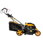 Casa si Gradina - Gradinarit si plante - Utilaje gradina - Masini de tuns iarba - Masina de tuns iarba pe benzina John Gardener, 51cm latime, cu autopropulsie, 60L, GEKO G83052 - Infinity.ro