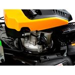 Casa si Gradina - Gradinarit si plante - Utilaje gradina - Masini de tuns iarba - Masina de tuns iarba pe benzina John Gardener, 51cm latime, cu autopropulsie, 60L, GEKO G83052 - Infinity.ro