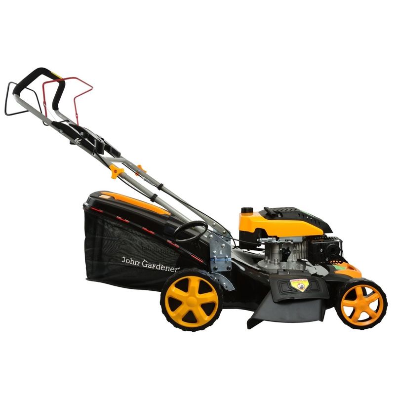 Casa si Gradina - Gradinarit si plante - Utilaje gradina - Masini de tuns iarba - Masina de tuns iarba John Gardener, 46 cm, 2.7 kW, 139 cm3, 8 trepte 25 - 75 mm, G83056 - Infinity.ro