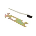 Casa si Gradina/Constructii/Vopsea si tencuieli/Pistoale si sisteme de vopsit si tencuit - Pistol de vopsit + rezervor F75S 750ml 1.5mm, Geko G01184 - Infinity.ro