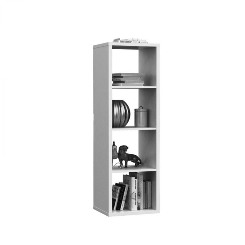 Casa si Gradina - Mobilier - Biblioteci si rafturi - Rafturi - Raft Mauro, 38 x 142 x 33 cm, nuanta alb - Infinity.ro