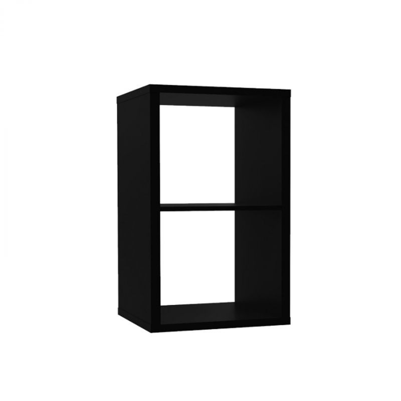 Casa si Gradina - Mobilier - Biblioteci si rafturi - Rafturi - Raft Mauro, 39.5 x 73 x 33 cm, nuanta negru - Infinity.ro