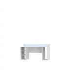 Casa si Gradina - Mobilier - Mese si birouri - Birouri - Birou Race Led, 160 x 91 x 72 cm, nuanta alb - Infinity.ro