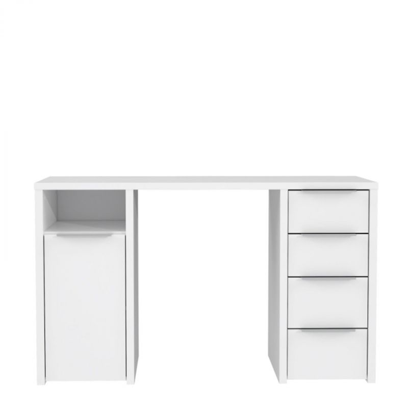 Casa si Gradina - Mobilier - Mese si birouri - Birouri - Birou Safari, 125 x 75 x 50 cm, nuanta alb - Infinity.ro