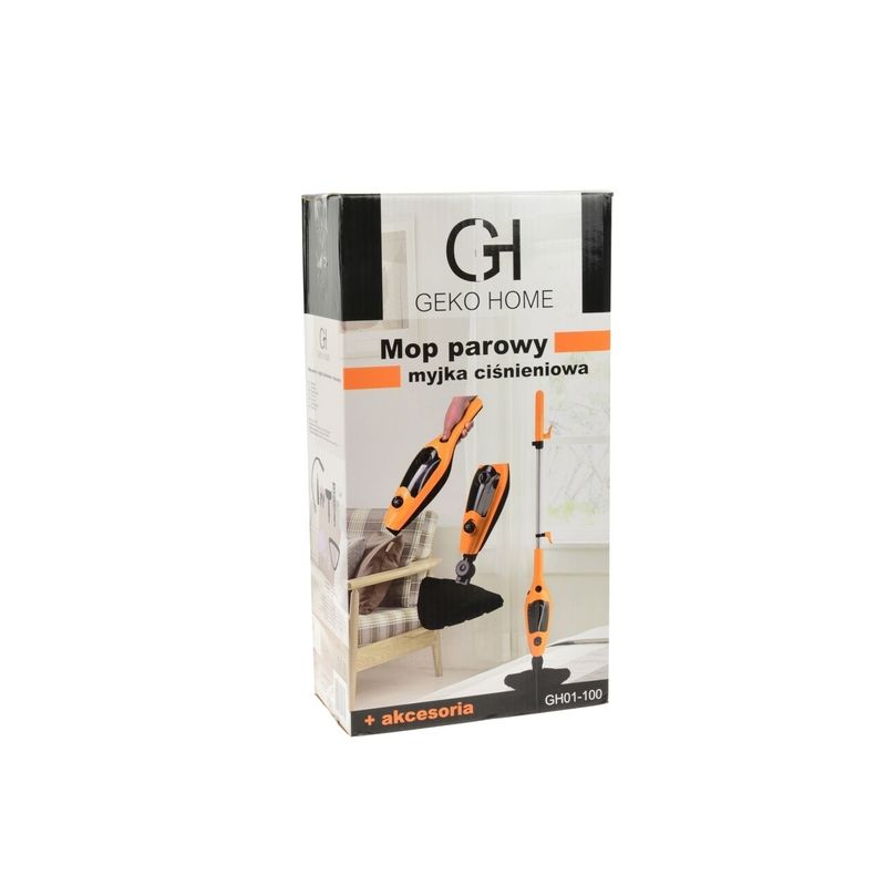 Casa si Gradina - Constructii - Scule electrice si accesorii - Aparate de spalat cu presiune - Aparat de curatat cu abur multifunctional 1500W, rezervor 350 ml + accesorii, GEKO GH01-100 - Infinity.ro