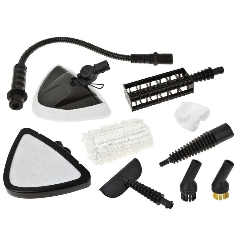 Casa si Gradina - Constructii - Scule electrice si accesorii - Aparate de spalat cu presiune - Aparat de curatat cu abur multifunctional 1500W, rezervor 350 ml + accesorii, GEKO GH01-100 - Infinity.ro