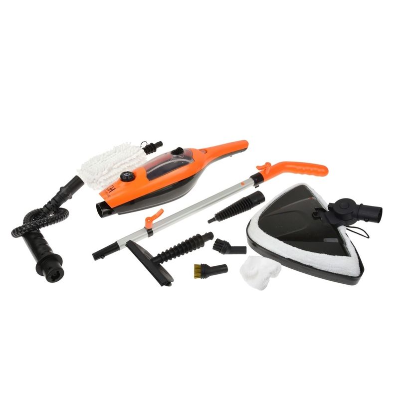 Casa si Gradina - Constructii - Scule electrice si accesorii - Aparate de spalat cu presiune - Aparat de curatat cu abur multifunctional 1500W, rezervor 350 ml + accesorii, GEKO GH01-100 - Infinity.ro