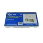 Casa si Gradina - Constructii - Scule de mana si unelte - Seturi scule - Set piulite de blocare, 146 piese, Geko G02806 - Infinity.ro