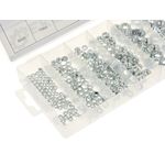 Casa si Gradina - Constructii - Scule de mana si unelte - Seturi scule - Set de piulite din inox, 300 bucati, GEKO  G02919 - Infinity.ro