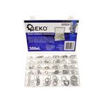 Casa si Gradina/Constructii/Scule de mana si unelte/Seturi scule - Set saibe din aluminiu 300 piese, GEKO G02824 - Infinity.ro