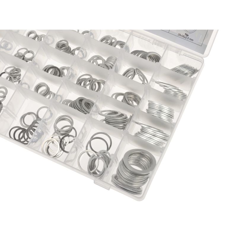 Casa si Gradina/Constructii/Scule de mana si unelte/Seturi scule - Set saibe din aluminiu 300 piese, GEKO G02824 - Infinity.ro