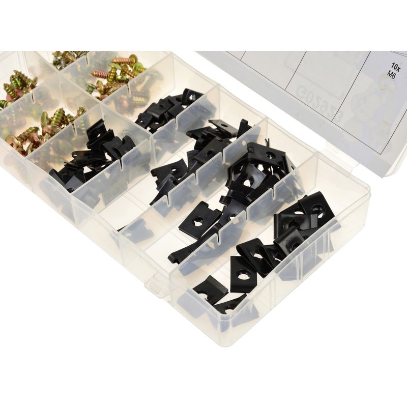 Casa si Gradina - Constructii - Scule de mana si unelte - Seturi scule - Set accesorii pentru caroserie, 170 bucati, GEKO G02923 - Infinity.ro