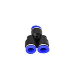 Casa si Gradina - Electrice - Echipamente electrice - Accesorii compresoare - Cuplaj automat furtun PU/PE tip Y 4mm, Geko G03060 - Infinity.ro