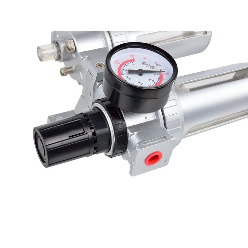 Casa si Gradina - Electrice - Echipamente electrice - Accesorii compresoare - Regulator de aer cu filtru si lubrifiere 10bar 1200l/min, GEKO G01179 - Infinity.ro