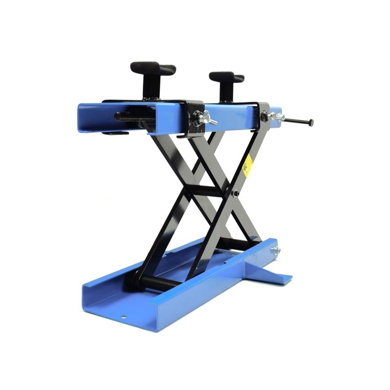 Auto si Moto/Reparatii si depanare/Scule auto/Echipamente de ridicare si sprijin - Elevator pentru motocicle, capacitate maxima 500kg, Geko G02170 - Infinity.ro