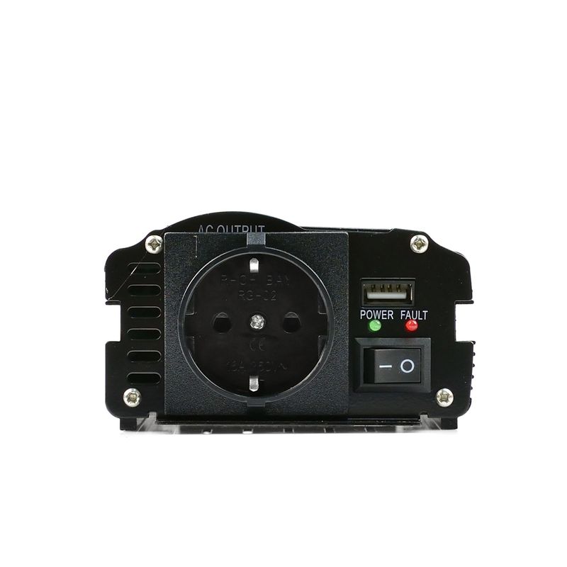 Auto si Moto - Reparatii si depanare - Invertoare auto - Convertor de tensiune 12V/230V 350/700W, Geko G17002 - Infinity.ro