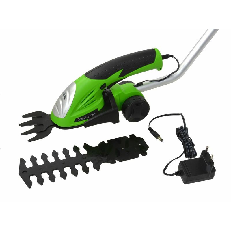 Casa si Gradina - Gradinarit si plante - Utilaje gradina - Trimmere electrice - Trimmer electric cu maner de tuns iarba/arbusti John Gardener 7.2V, G83014 - Infinity.ro
