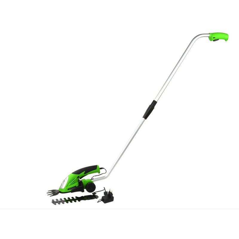 Casa si Gradina - Gradinarit si plante - Utilaje gradina - Trimmere electrice - Trimmer electric cu maner de tuns iarba/arbusti John Gardener 7.2V, G83014 - Infinity.ro