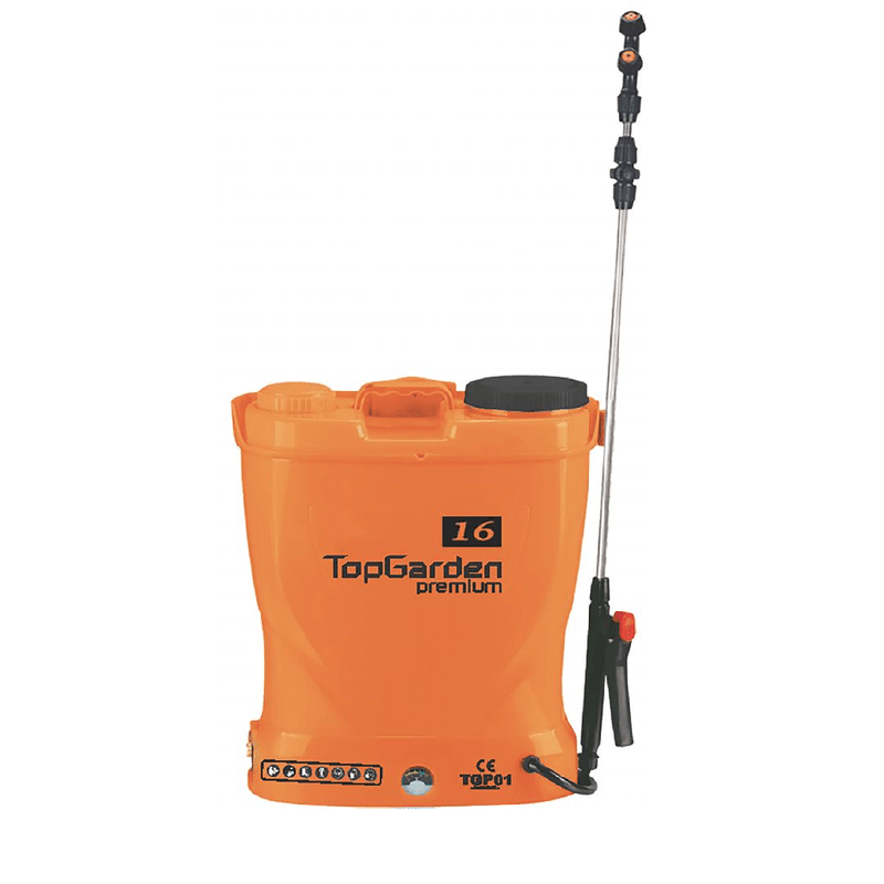 Casa si Gradina - Gradinarit si plante - Instalatii si accesorii pentru irigatii - Aparate pentru stropit gradina - Pompa stropit/Vermorel electric 12V/8AH cu lance inox, 16 litri, 380319 - Infinity.ro