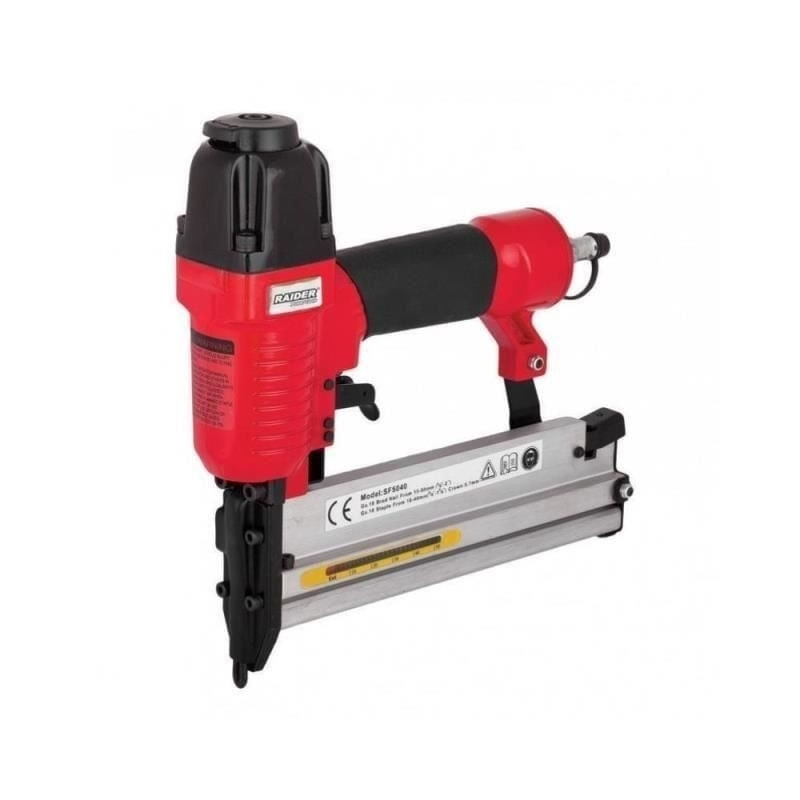 Casa si Gradina - Constructii - Scule electrice si accesorii - Scule multifunctionale si accesorii - Capsator pneumatic pentru capse si cuie 2 in 1 RD-AS02, Raider 089923 - Infinity.ro