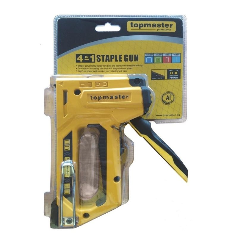 Casa si Gradina - Constructii - Scule electrice si accesorii - Masini de gaurit si insurubat - Capsator aluminiu 2in1 4-14mm, TopMaster Pro 491115 - Infinity.ro