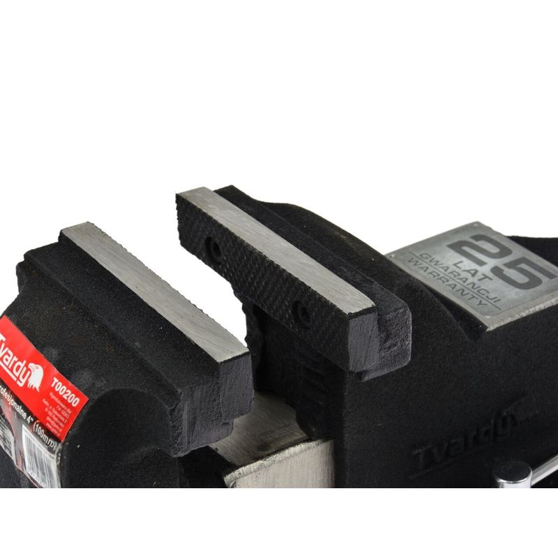 Casa si Gradina - Constructii - Scule electrice si accesorii - Menghine si cleme fixare - Menghina profesionala  4 "(100mm) 25GW, Tvardy T00200 - Infinity.ro