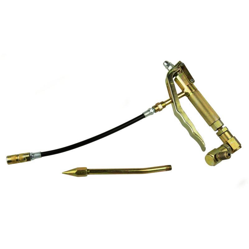 Casa si Gradina - Electrice - Echipamente electrice - Accesorii compresoare - Pistol pneumatic cu furtun metalic si cauciucat, Geko G01129A - Infinity.ro