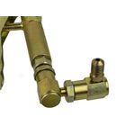 Casa si Gradina - Electrice - Echipamente electrice - Accesorii compresoare - Pistol pneumatic cu furtun metalic si cauciucat, Geko G01129A - Infinity.ro