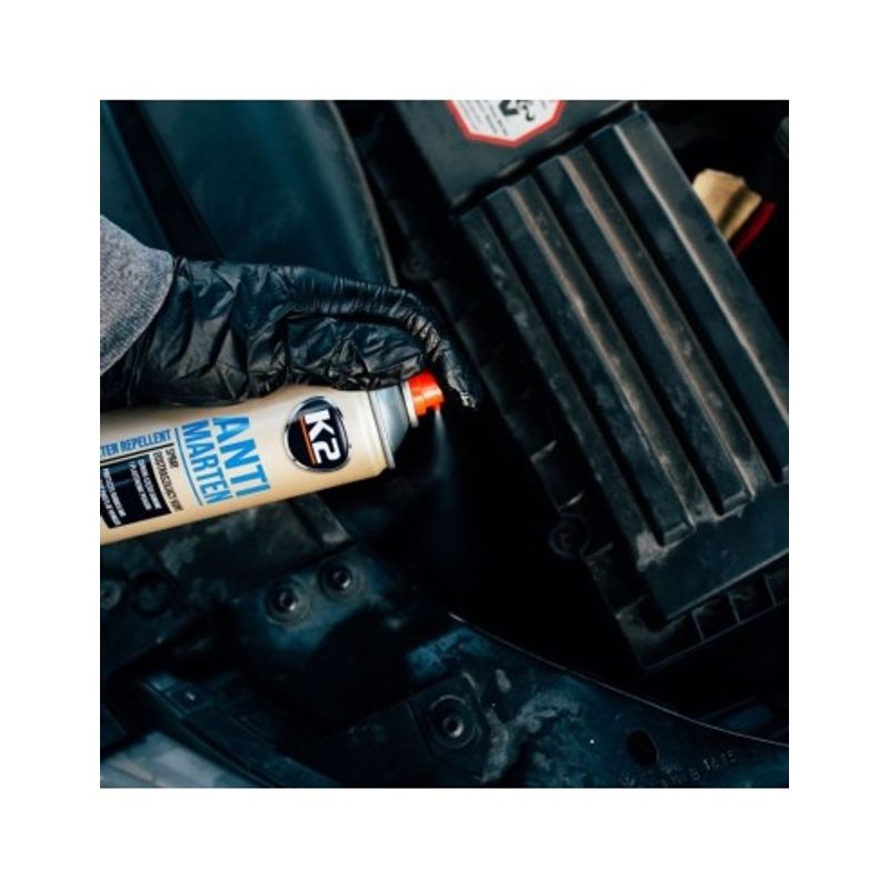 Auto si Moto - Piese auto si accesorii - Caroserie - Vopsele auto si accesorii - Spray de protectie impotriva rozatoarelor K2 Anti Marten, 400ml - Infinity.ro