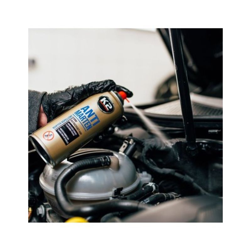 Auto si Moto - Piese auto si accesorii - Caroserie - Vopsele auto si accesorii - Spray de protectie impotriva rozatoarelor K2 Anti Marten, 400ml - Infinity.ro