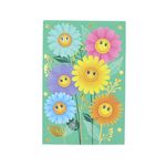 Market - Cadouri - Felicitari - Felicitare gold cu plic flower family - Infinity.ro