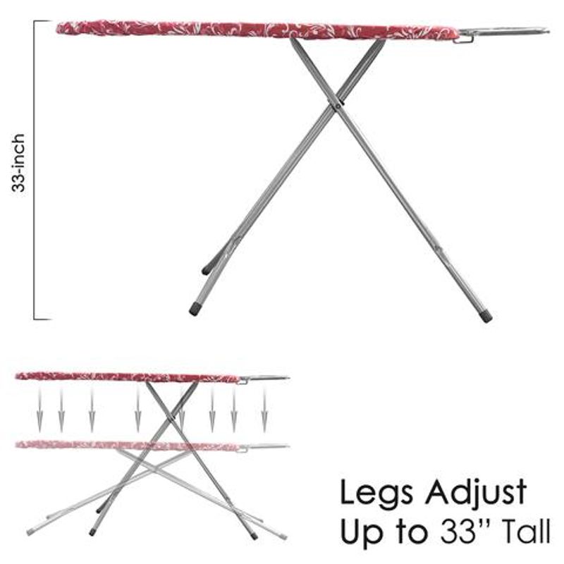 Market - Spalare si intretinere rufe - Mese de calcat - Masa de calcat Zilan - Marrone ZLN2258 - 112x37 cm - Infinity.ro