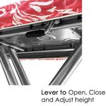 Market - Spalare si intretinere rufe - Mese de calcat - Masa de calcat Zilan - Marrone ZLN2258 - 112x37 cm - Infinity.ro