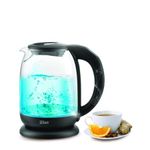 Electronice si Electrocasnice - Electrocasnice bucatarie - Preparare bauturi - Fierbatoare de apa - Fierbator Apa ZILAN ZLN-3956, 2200W, 1.7L, Control Temperatura, Iluminare LED, Sticla - Infinity.ro