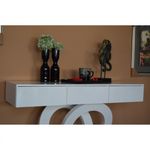 Casa si Gradina - Mobilier - Comode si corpuri - Console - Consola Oscar 140x81x40 cm FA03 Nuanta Alb - Infinity.ro