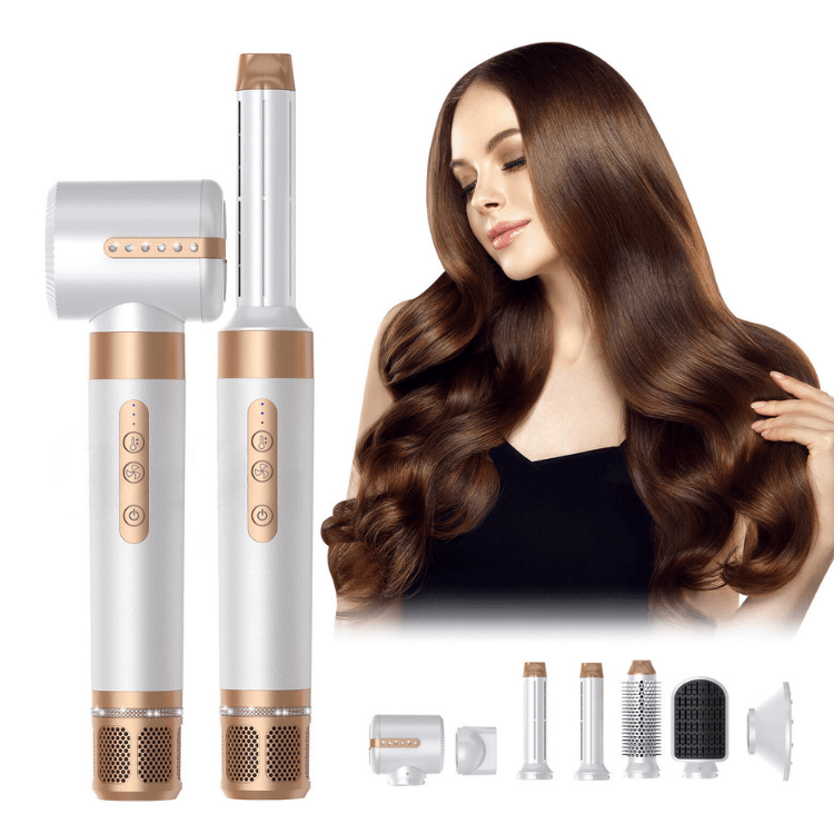 Uscator de par Profesional 7 in 1 ATOMKIT, Set Wrap Air Styler