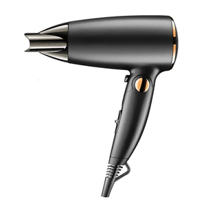 Uscator de par profesional cu ionizare, Model V-439, Putere 1600W, 2 duze de uscare, 2 trepte de uscare, Negru