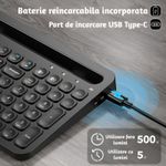 PC, gaming si accesorii - Periferice PC - Tastaturi - Tastatura wireless 2.4Ghz , ATOMKIT, conectivitate duala, baterie incorporata, sensibilitate tactila ridicata, Negru - Infinity.ro