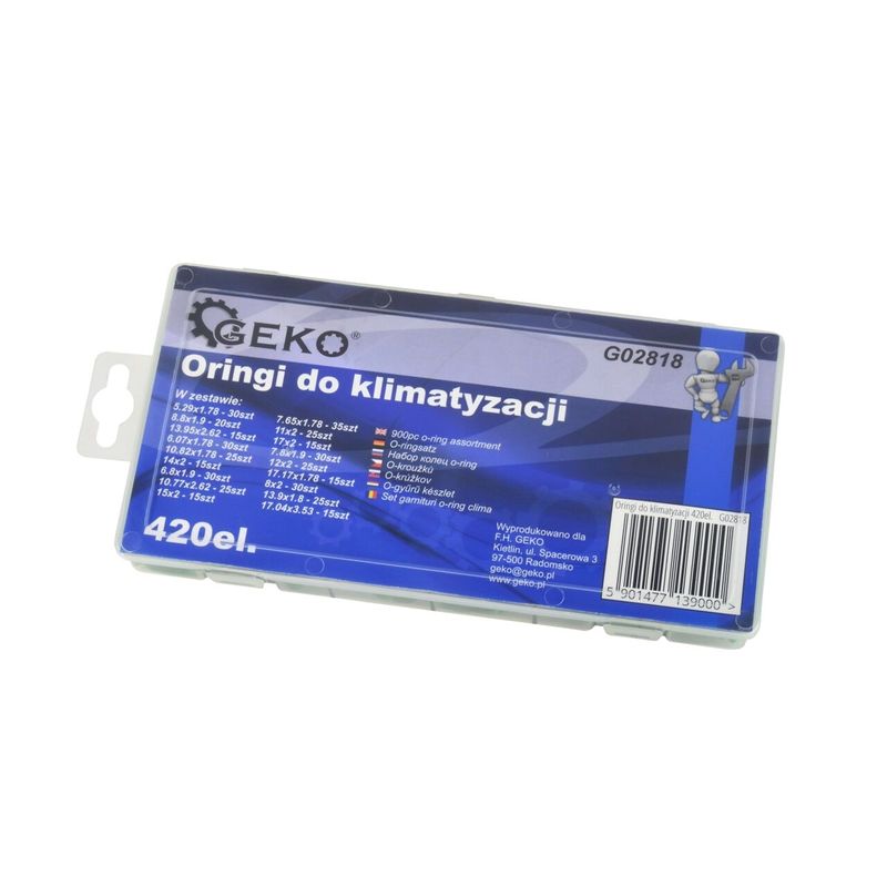 Auto si Moto/Electrice auto/Iluminare si semnalizare/Becuri auto - Set de sigurante auto 120 piese, Geko G02809 - Infinity.ro